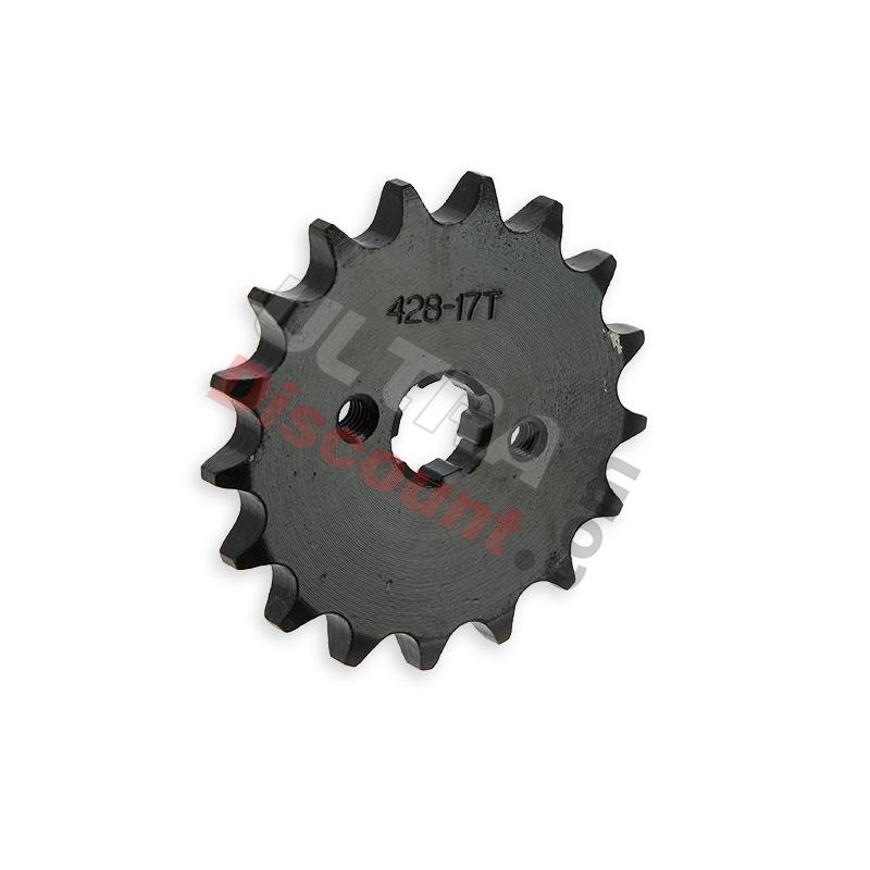 Pignone a 17 denti Per PBR 50cc - 125cc (428), Ricambi PBR Skyteam ZB Honda Pignone a 17 denti Per PBR 50cc - 125cc (428), Ricambi PBR Skyteam ZB Honda