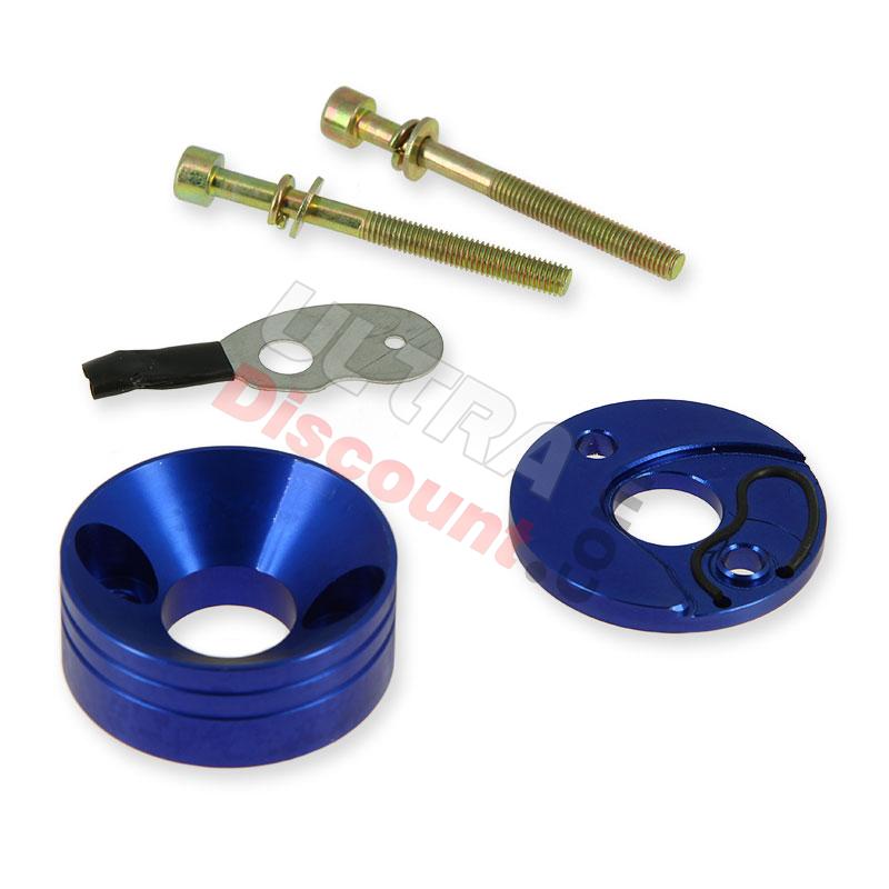 Adattatore per filtro aria di 30 mm + starter integrato (Blu), Ricambi Mini Moto Adattatore per filtro aria di 30 mm + starter integrato (Blu), Ricambi Mini Moto