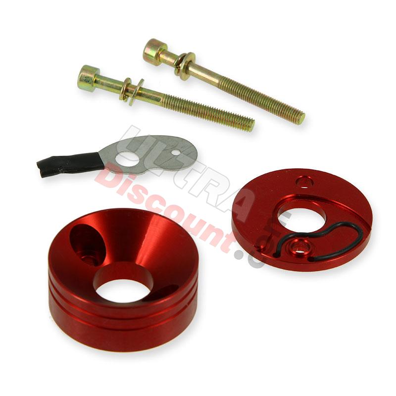 Adattatore per filtro aria di 30 mm + starter integrato (Rosso), Ricambi Dirt Nitro Adattatore per filtro aria di 30 mm + starter integrato (Rosso), Ricambi Dirt Nitro