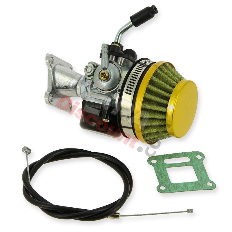 Kit carburatore 15 per (oro) per mini scooter, Parti per mini scooter Kit carburatore 15 per (oro) per mini scooter, Parti per mini scooter