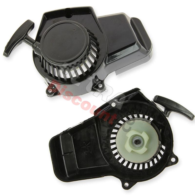 Avviamento a strappo Quick Start plastica nero per pocket supermot (type2), Ricambi pocket supermoto