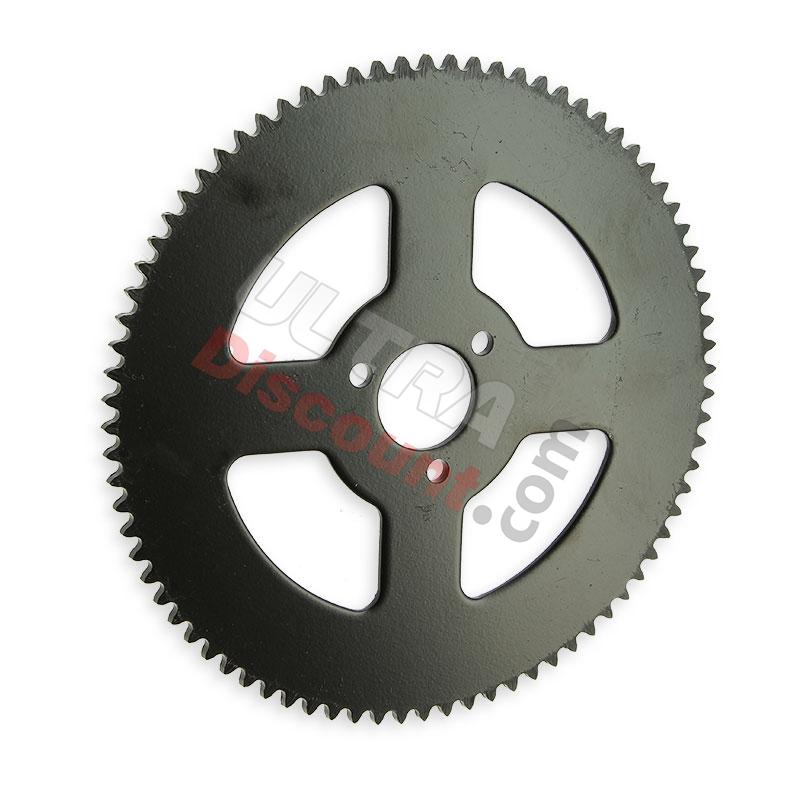 Corona rinforzata a 80 denti (passo piccolo), Ricambi Mini Moto