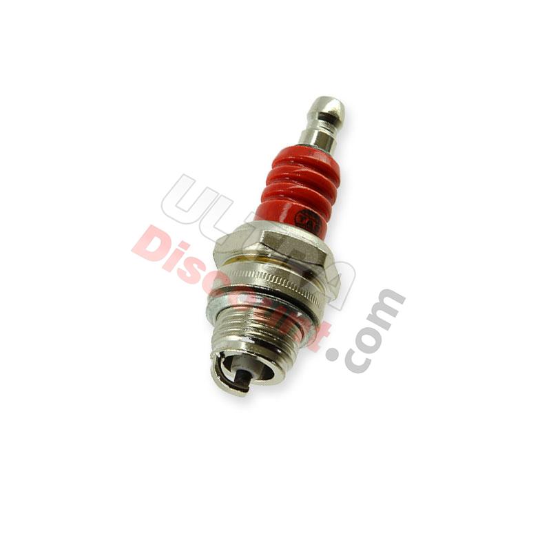 Candela BM6A (rossa) per mini quad, Ricambi mini quad Candela BM6A (rossa) per mini quad, Ricambi mini quad