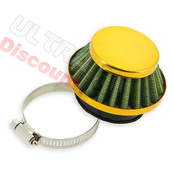 Filtro aria Racing per mini moto Cross - Oro, Ricambi Mini moto cross Filtro aria Racing per mini moto Cross - Oro, Ricambi Mini moto cross