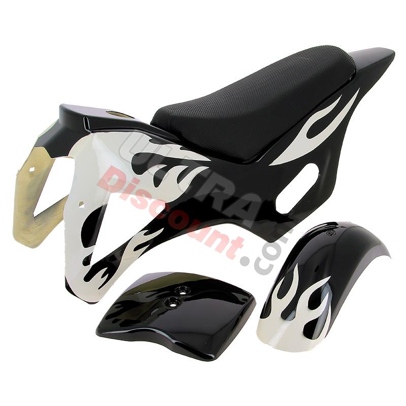 Carena per mini moto cross Nera (tipo 1), Ricambi Mini moto cross Carena per mini moto cross Nera (tipo 1), Ricambi Mini moto cross