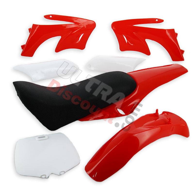 Carena per mini moto cross Rossa (tipo 2), Ricambi Mini moto cross Carena per mini moto cross Rossa (tipo 2), Ricambi Mini moto cross