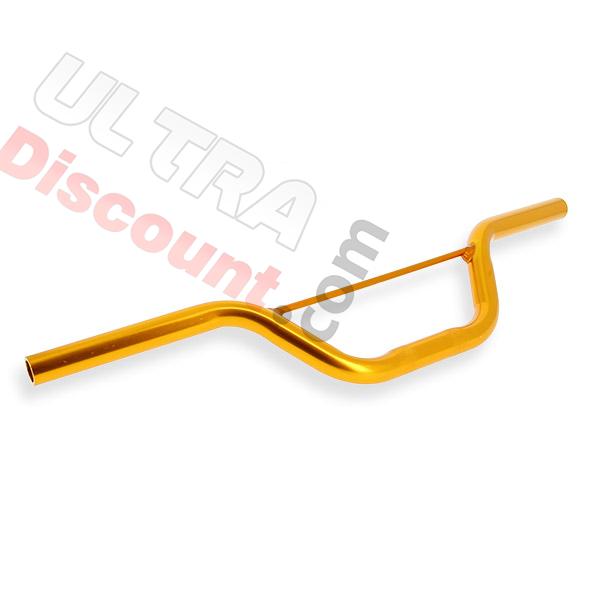 Manubrio per Mini Moto Supermotard Oro giallo, Ricambi pocket supermoto Manubrio per Mini Moto Supermotard Oro giallo, Ricambi pocket supermoto