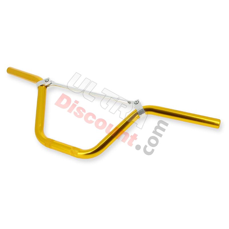 Manubrio per Mini Moto cross type2 (Oro giallo), Ricambi Mini moto cross Manubrio per Mini Moto cross type2 (Oro giallo), Ricambi Mini moto cross