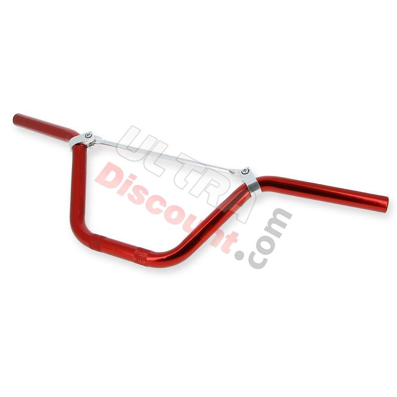 Manubrio per Mini Moto Supermotard type2 (Rosso), Ricambi pocket supermoto Manubrio per Mini Moto Supermotard type2 (Rosso), Ricambi pocket supermoto