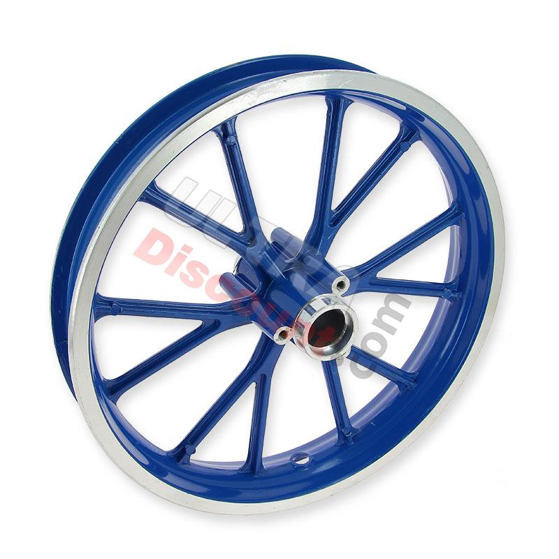 Cerchio posteriore Blu per mini moto cross (10'', tipo 2), Ricambi Mini moto cross Cerchio posteriore Blu per mini moto cross (10'', tipo 2), Ricambi Mini moto cross