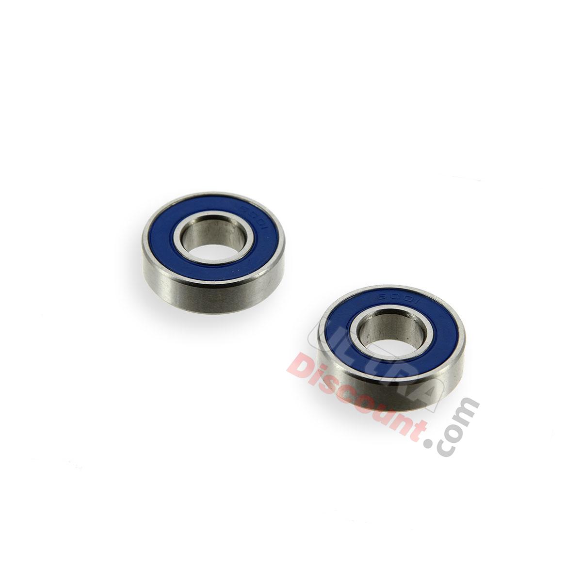 Coppia di cuscinetti per ruota di alta qualità per mini moto cross, Ricambi Mini moto cross Coppia di cuscinetti per ruota di alta qualità per mini moto cross, Ricambi Mini moto cross