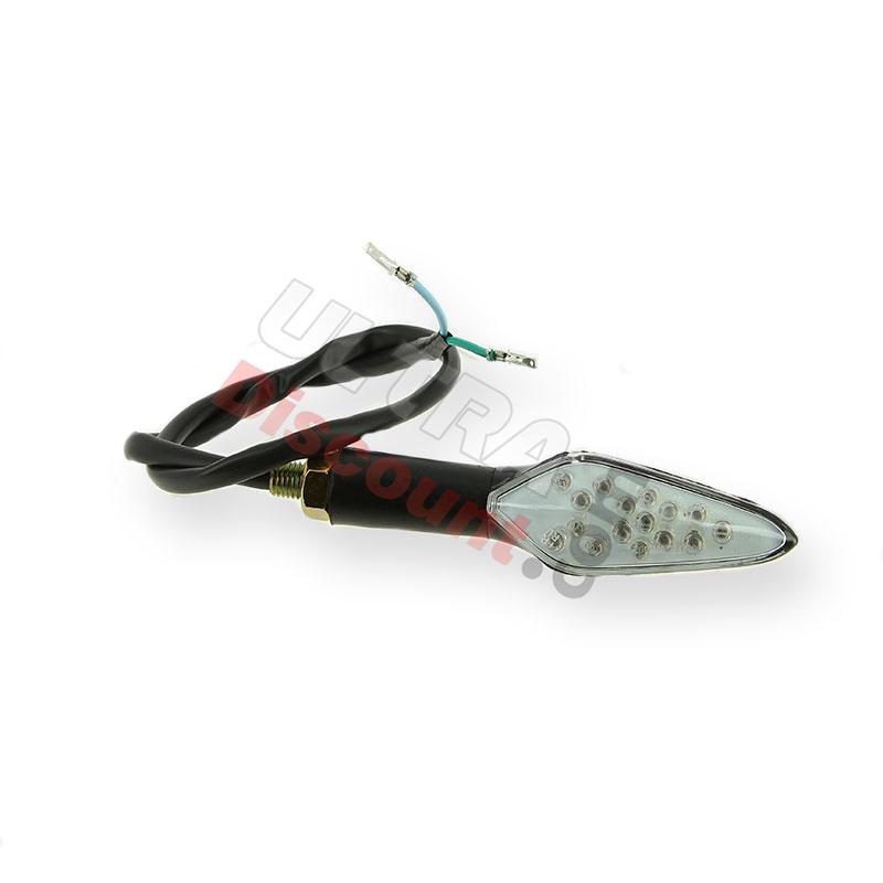 Indicator di direzione a led destro per Quad Spy Racing 350cc F3, Ricambi Quad SPY350F3