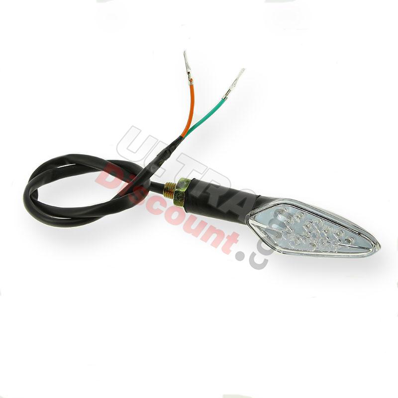 Indicatore di direzione a led sinistro per Quad Spy Racing 350cc F3, Ricambi Quad SPY350F3 Indicatore di direzione a led sinistro per Quad Spy Racing 350cc F3, Ricambi Quad SPY350F3