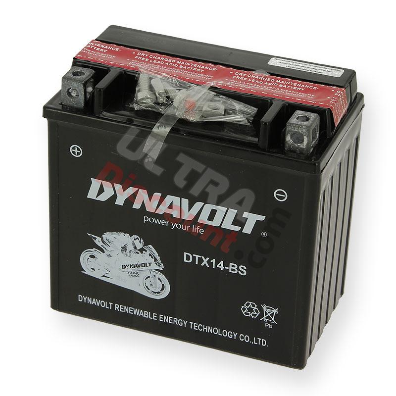 Batteria DTX14-BS per Quad Spy Racing 350cc F3, Ricambi Quad SPY350F3