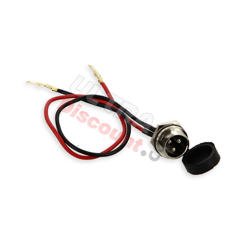 socket per caricatore quadrato elettrico, Ricambi ATV elettrici CRZ