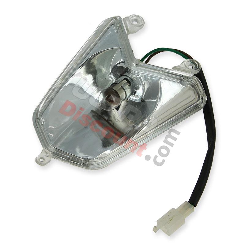 Faro per mini Quad elettrico o termico, Ricambi ATV elettrici CRZ Faro per mini Quad elettrico o termico, Ricambi ATV elettrici CRZ