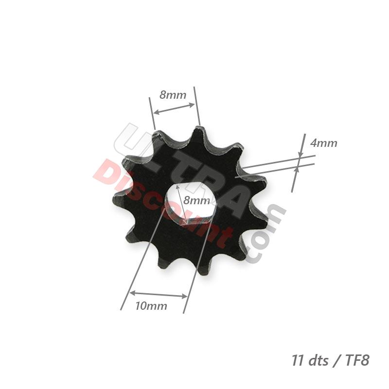 Pignone per quad motore elettrico, Ricambi ATV elettrici CRZ Pignone per quad motore elettrico, Ricambi ATV elettrici CRZ