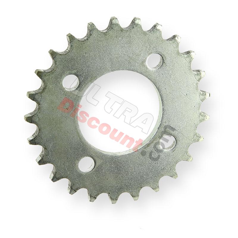 Corona rinforzata 25 denti per Catena  (420), Ricambi Quad 110cc - 125cc