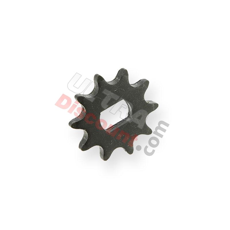 Pignone a 10 denti per motore elettrico Quad Bigfoot, Ricambi Quad 110cc - 125cc