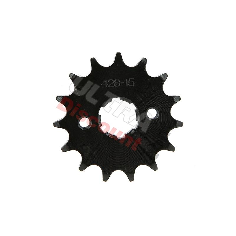 Pignone a 15 denti 428H per Quad Spy Racing 250 F3, Ricambi Quad SPY250F3 Pignone a 15 denti 428H per Quad Spy Racing 250 F3, Ricambi Quad SPY250F3