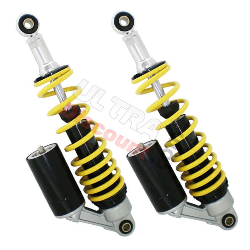 Ammortizzatori anteriori a gas per Quad 200 cc (giallo), Ricambi Quad cinesi 200cc Ammortizzatori anteriori a gas per Quad 200 cc (giallo), Ricambi Quad cinesi 200cc