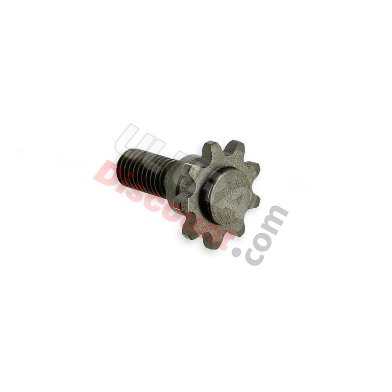 Pignone rinforzato 9 denti a passo metrico (passo piccolo), Ricambi Racing mini ZPF Pignone rinforzato 9 denti a passo metrico (passo piccolo), Ricambi Racing mini ZPF