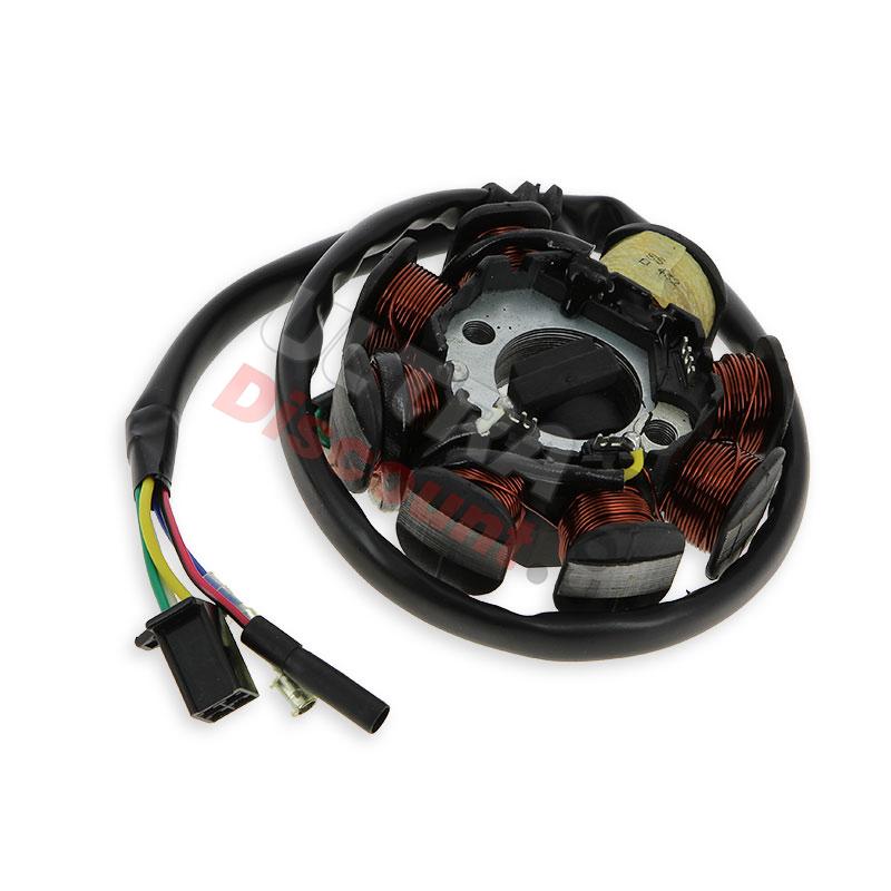 Statore magnetico di avviamento per Quad Shineray 200cc (XY200ST-6A), Ricambi Shineray 200 ST6A Statore magnetico di avviamento per Quad Shineray 200cc (XY200ST-6A), Ricambi Shineray 200 ST6A