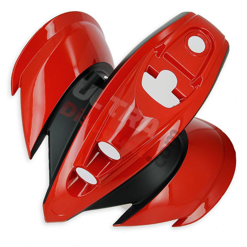 Carena anteriore per Quad Shineray 250cc ST-9C (ROSSO-Nero), Pezzi Quad Shineray 250 ST9C
