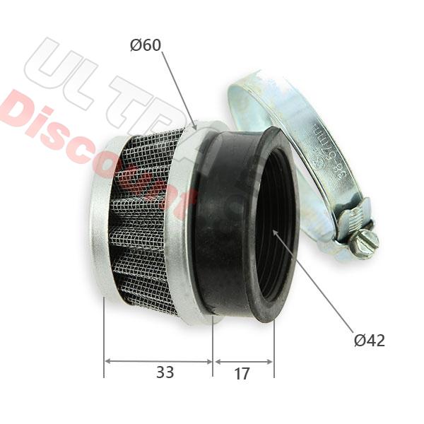 Filtro aria Racing per mini moto Replica R1 - Tipo 2, Ricambi Pocket replica R1 Filtro aria Racing per mini moto Replica R1 - Tipo 2, Ricambi Pocket replica R1