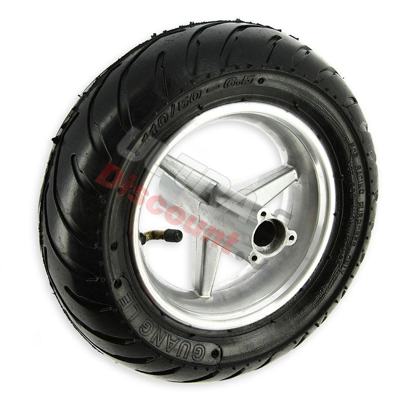 Ruota posteriore pioggia per mini moto, Ricambi pocket supermoto Ruota posteriore pioggia per mini moto, Ricambi pocket supermoto