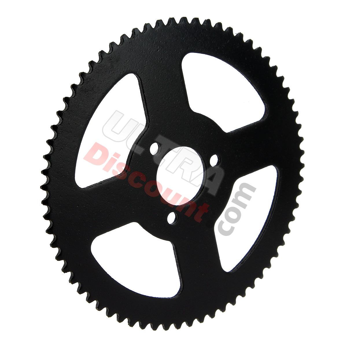 Corona rinforzata a 68 denti (passo piccolo), Ricambi pocket supermoto Corona rinforzata a 68 denti (passo piccolo), Ricambi pocket supermoto