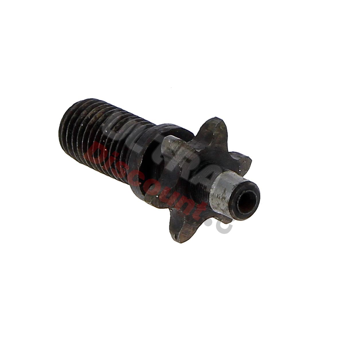 Pignone rinforzato a 6 denti passo TF8 (tipo E), Ricambi pocket supermoto