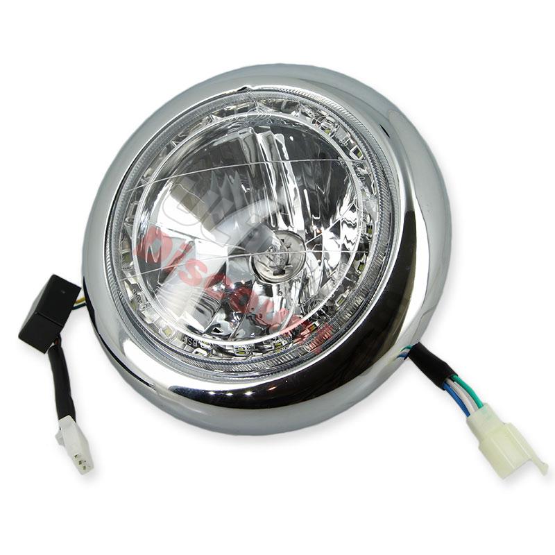 Faro anteriore LED per Skyteam TREX 125cc Euro4, Ricambi Trex Skyteam