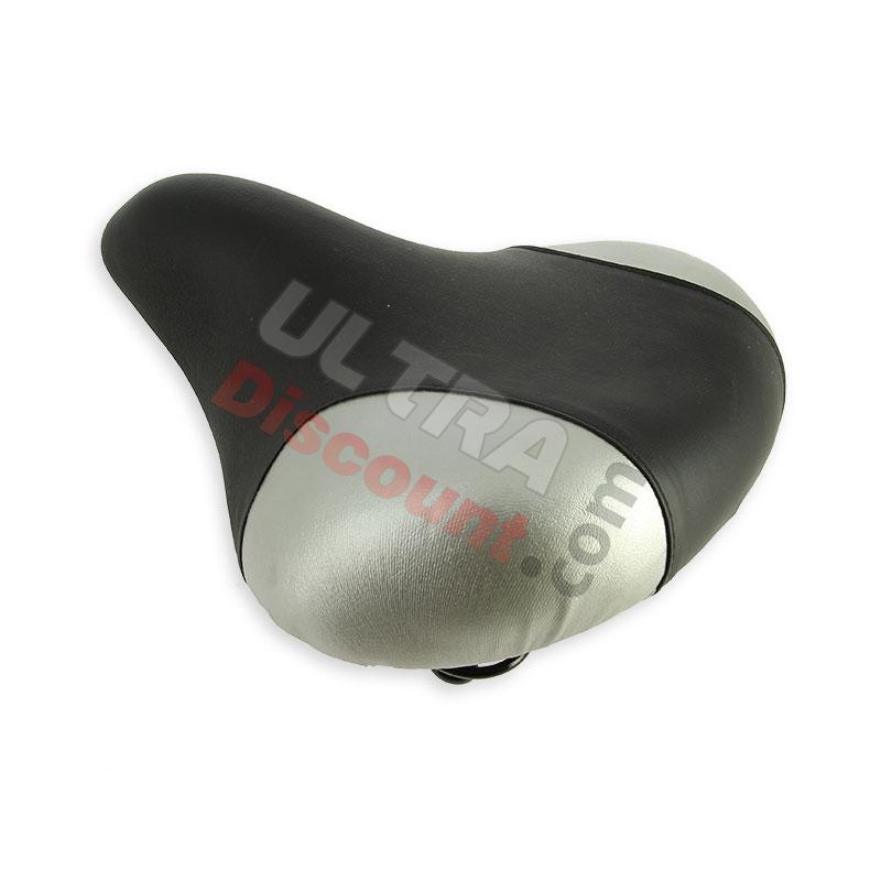 Sella nera grigia per scooter termico, Ricambi Scooter termico Sella nera grigia per scooter termico, Ricambi Scooter termico