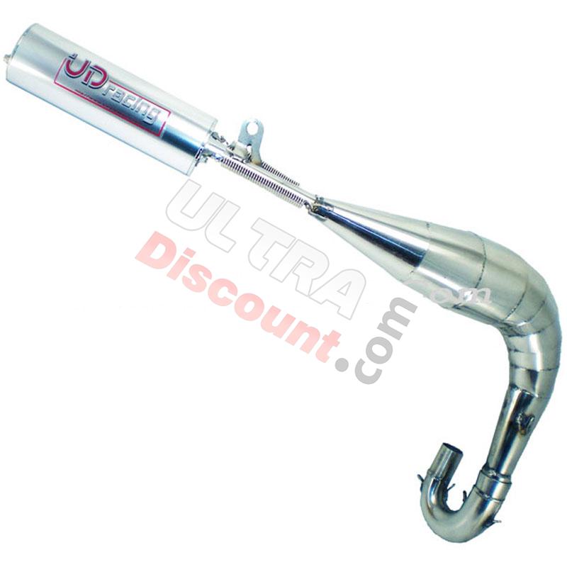 Marmitta UD racing Inox per MTA4 (raffreddamento liquido), Ricambi Pocket Blata MT4