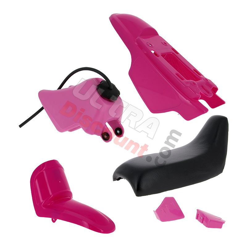 Carena completo per Yamaha PW50 (Roseo), ricambi YAMAHA PW50