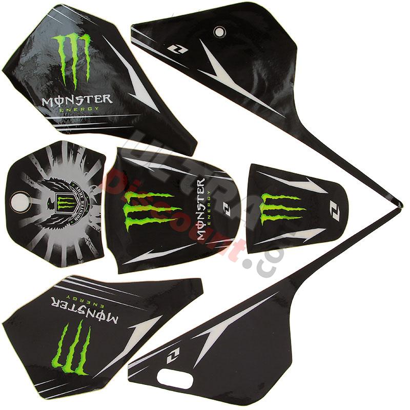 Kit decorazioni 3M per Yamaha PW80 - Tipo 1, ricambi YAMAHA PW80