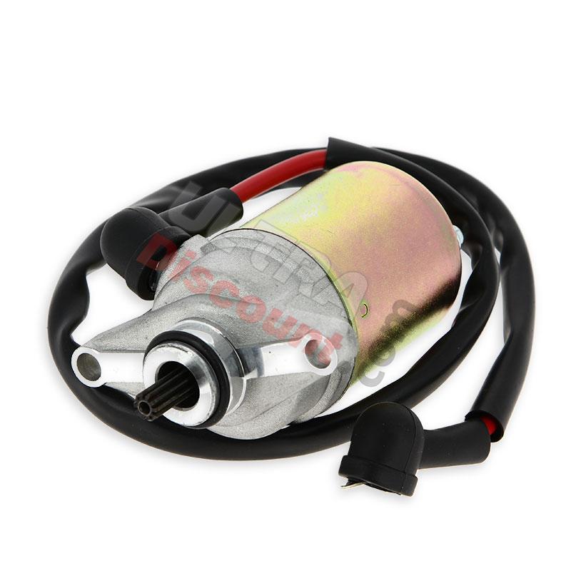 Motorino di avviamento per Scooter Baotian BT49QT-12, Ricambi Baotian BT49QT-12 Motorino di avviamento per Scooter Baotian BT49QT-12, Ricambi Baotian BT49QT-12