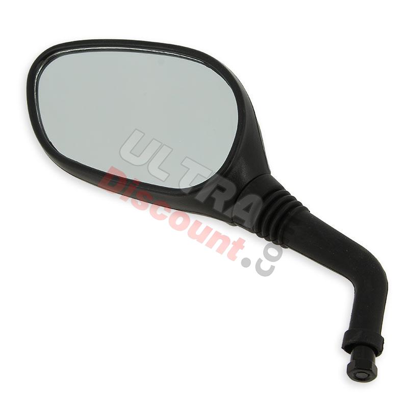 Specchietto retrovisore sinistro per scooter Baotian BT49QT-9(Nero), Ricambi Baotian BT49QT-9 Specchietto retrovisore sinistro per scooter Baotian BT49QT-9(Nero), Ricambi Baotian BT49QT-9