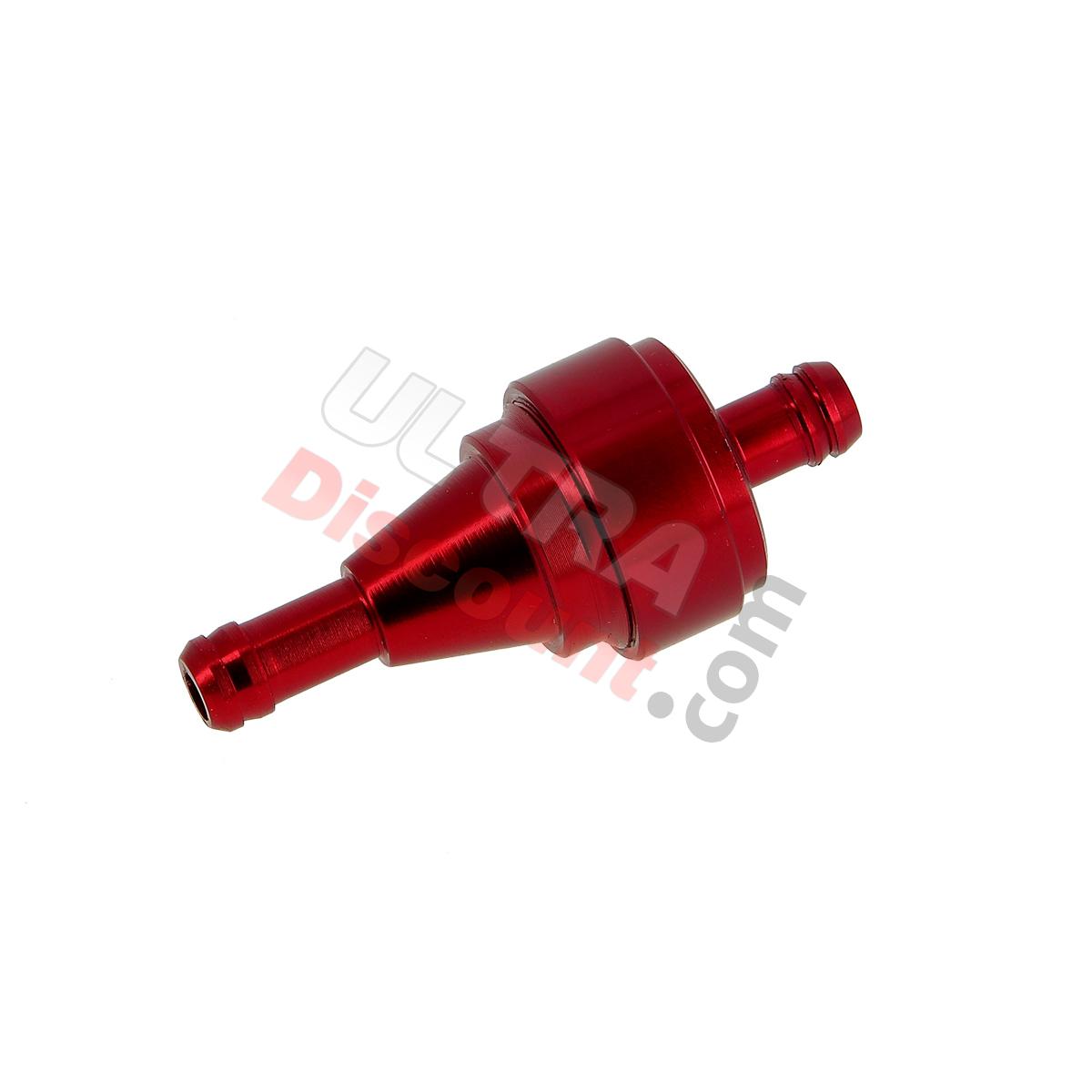 Filtro smontabile benzina Alta Qualità (tipo 1) Rosso, Ricambi mini quad Filtro smontabile benzina Alta Qualità (tipo 1) Rosso, Ricambi mini quad