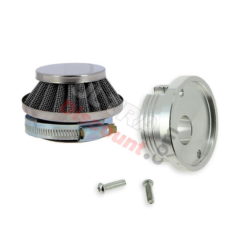 Filtro aria di alta qualità + adattatore di 40 mm, Ricambi mini quad Filtro aria di alta qualità + adattatore di 40 mm, Ricambi mini quad