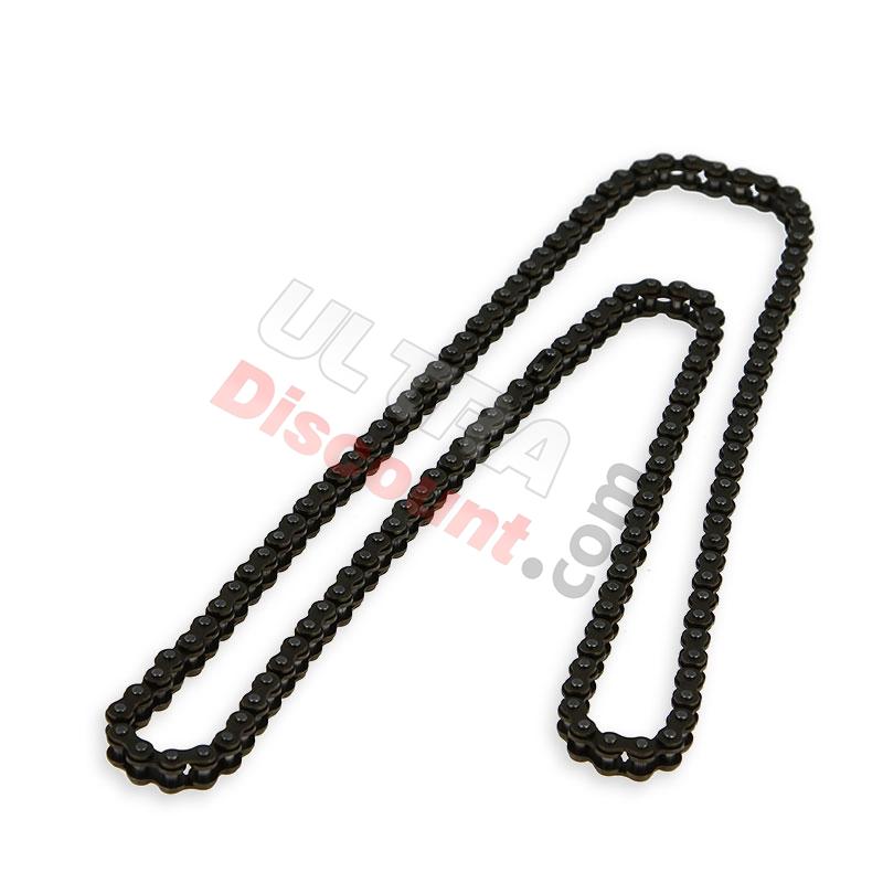 Catena per mini di serie a 72 piccole maglie senza attacco rapido, Ricambi mini quad Catena per mini di serie a 72 piccole maglie senza attacco rapido, Ricambi mini quad