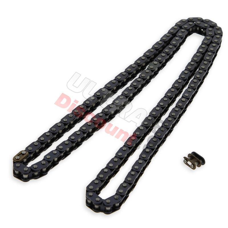 Catena rinforzata 74 Grandi Maglie (tipo TF8), Ricambi mini quad Catena rinforzata 74 Grandi Maglie (tipo TF8), Ricambi mini quad