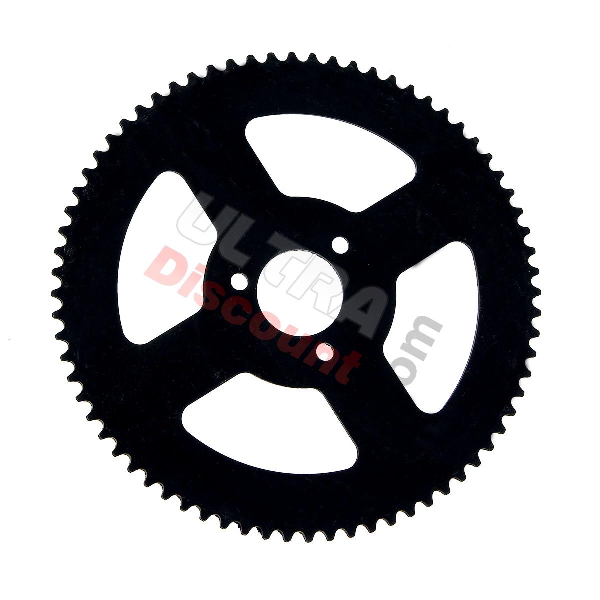 Corona rinforzata a 72 denti (passo piccolo) Tipo 1, Ricambi mini quad Corona rinforzata a 72 denti (passo piccolo) Tipo 1, Ricambi mini quad