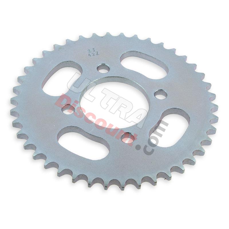 Corona 42 denti per quad shineray 250cc ST-9E, Ricambi quad 250cc STIXE ST9E
