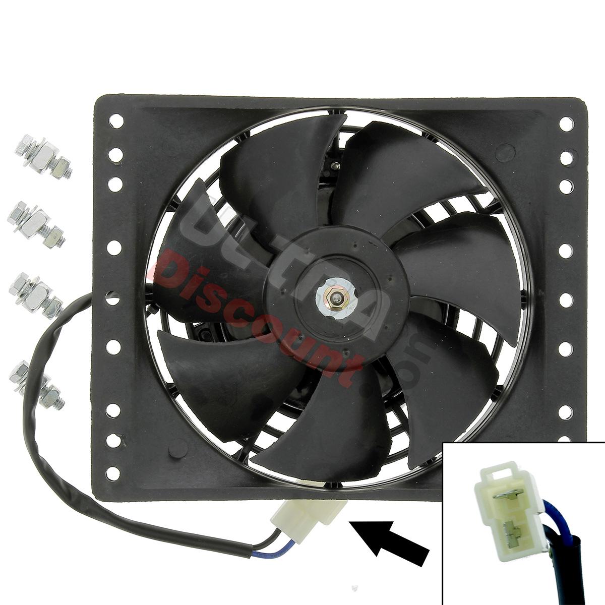 Ventola di raffreddamento per Quad 250 cc Racing ST-9E tipo 2, Ricambi quad 250cc STIXE ST9E