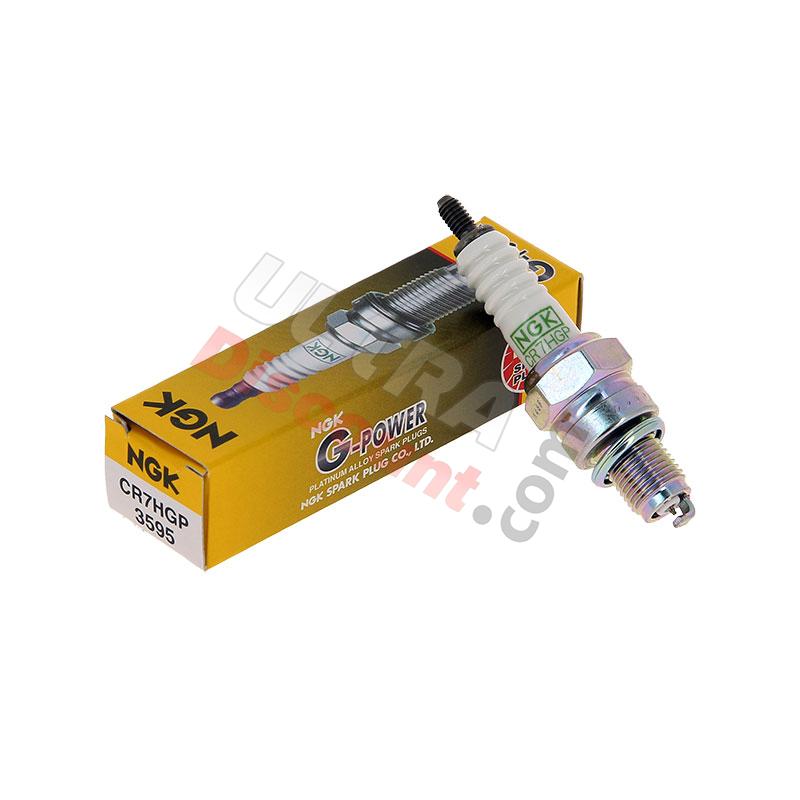 Candela NGK Platinium per Scooter da 50cc a 125 cc., Parti di scooter cinesi Candela NGK Platinium per Scooter da 50cc a 125 cc., Parti di scooter cinesi