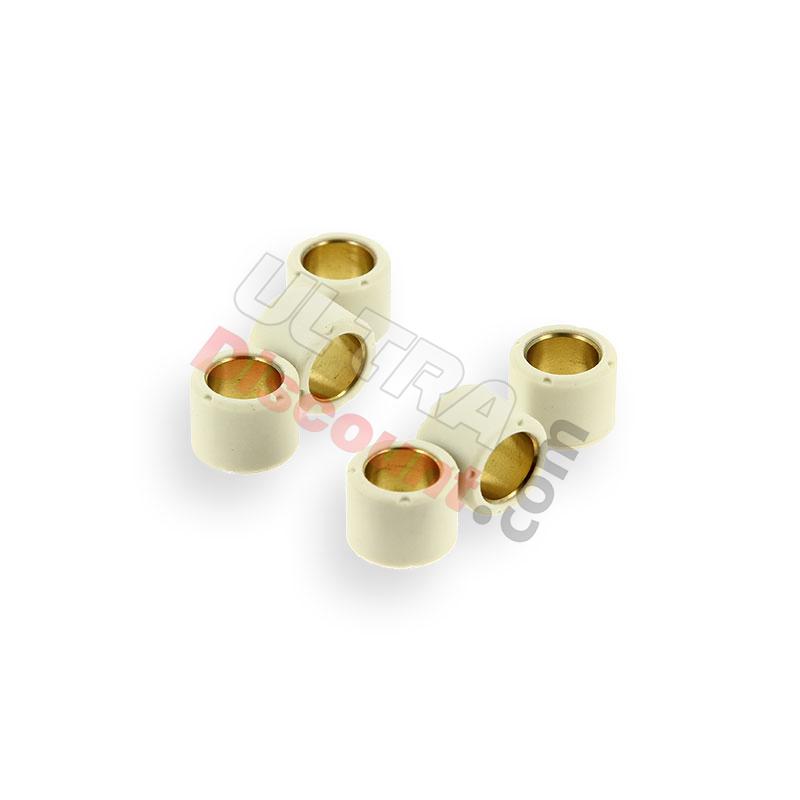 Lotto di 6 rulli per variatore per scooter 125cc (12g), Parti di scooter cinesi Lotto di 6 rulli per variatore per scooter 125cc (12g), Parti di scooter cinesi