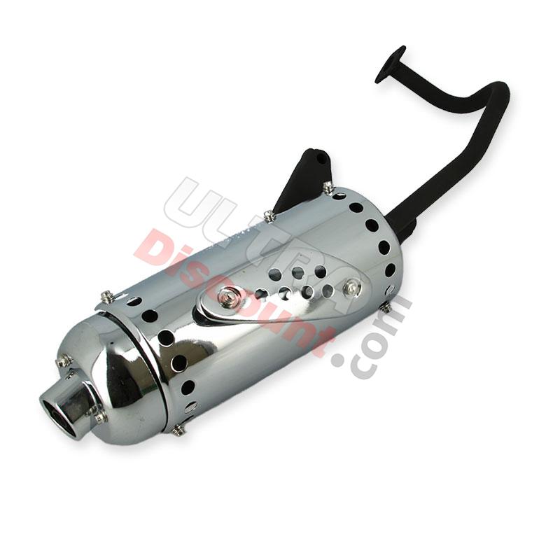 Marmitta per scooter cinese 50cc a 4 tempi (tipo1), Parti di scooter cinesi