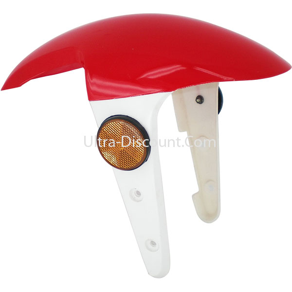 Parafango anteriore per scooter Jonway YY50QT-28A (rosso), Ricambi Scooter Jonway